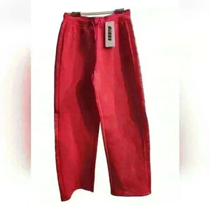 Guess Raspberry Punch Active Pants Pink Organic Cotton Sz 12 Girl NWT